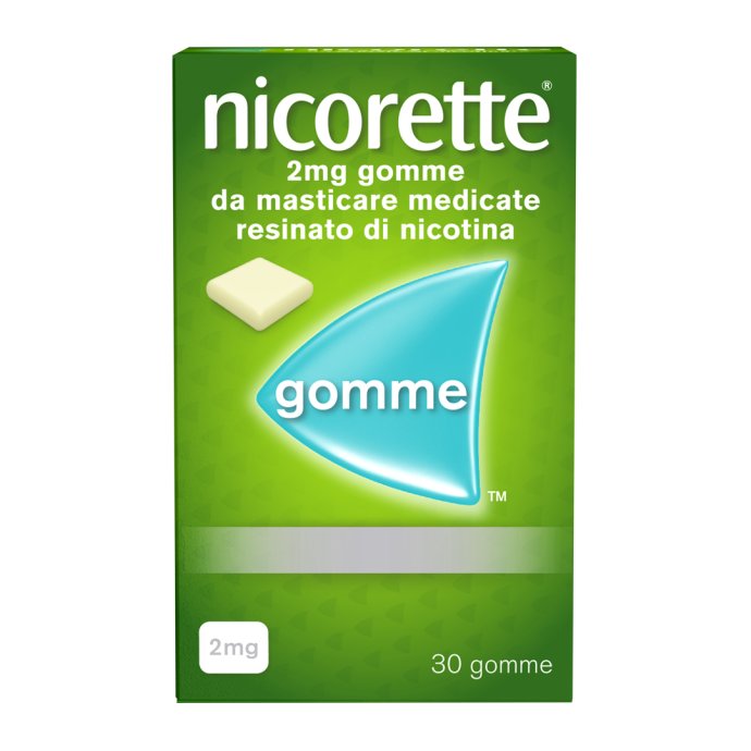 Nicorette 30 Gomme Masticabili 2mg - Aiuto per smettere di fumare