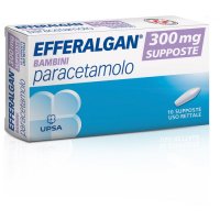 Efferalgan Bambini 10 Supposte 300mg - Paracetamolo per il Benessere dei Tuoi Piccoli