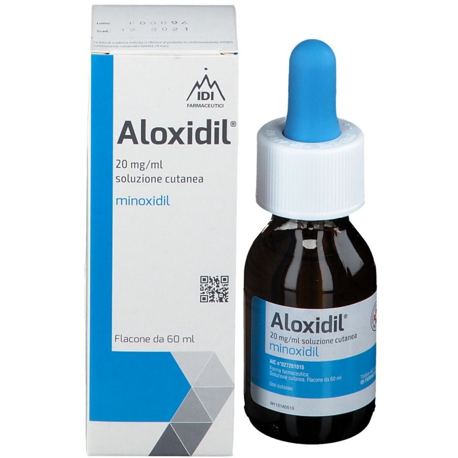 Aloxidil®20 mg/ml Soluzione Cutanea, 1 Flacone