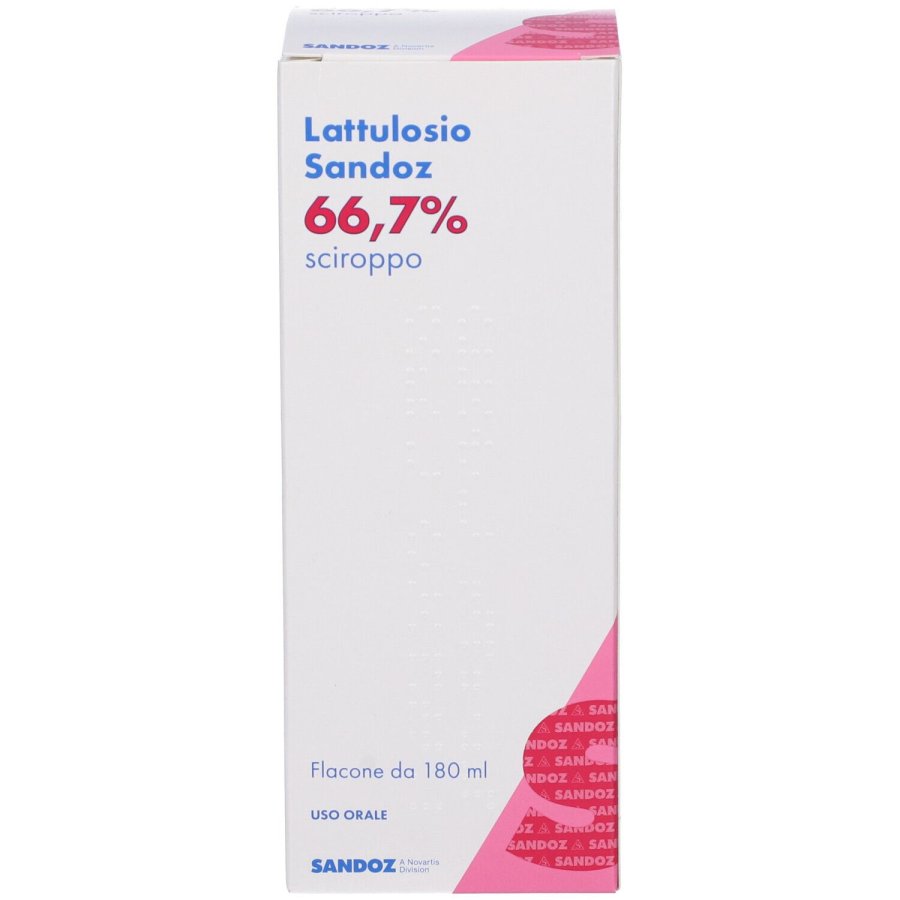 Sandoz, Lattulosio Sand Sciroppo, 180 ml