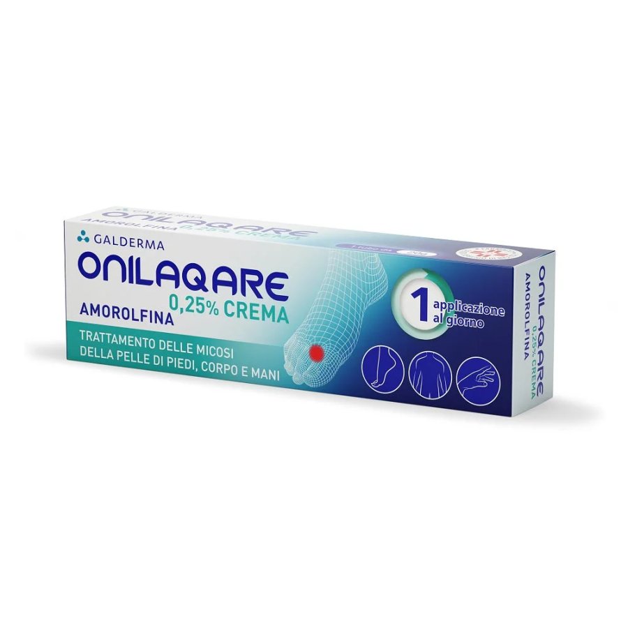  Onilaqare 0,25% Crema Amorolfina, 20 g