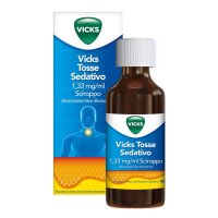 VICKS Tosse Sedativo Sciroppo Aroma Miele, 180 ml