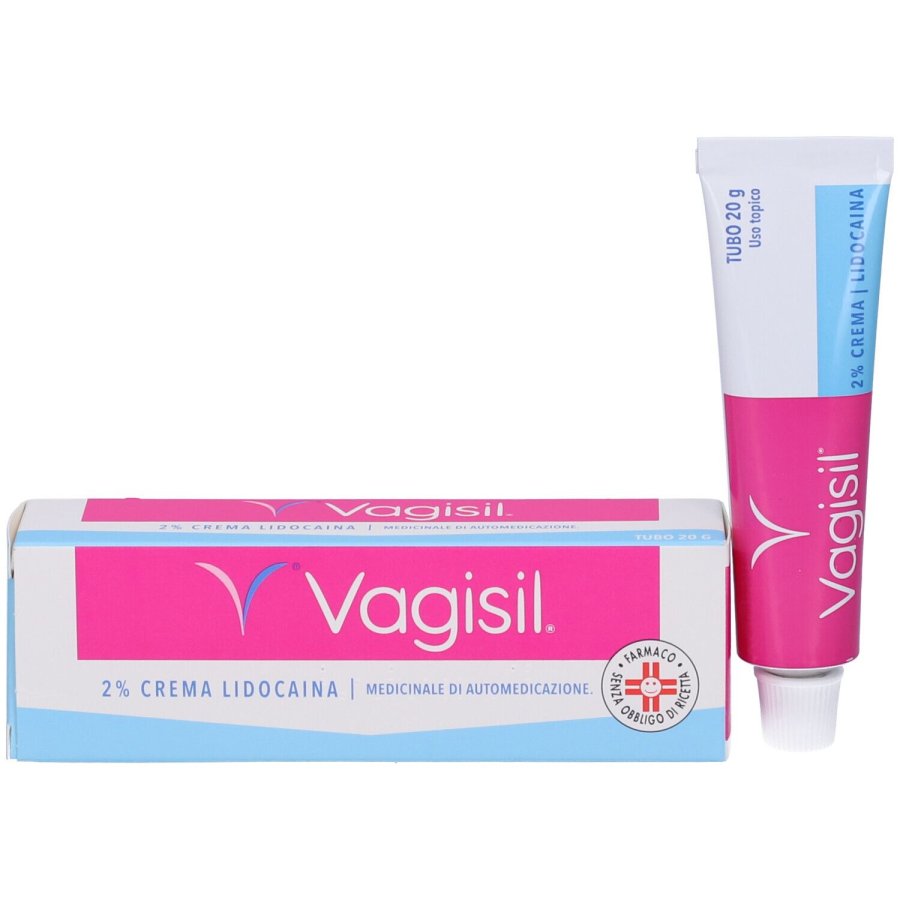 Vagisil, Crema Lidocaina 2%, 20 g