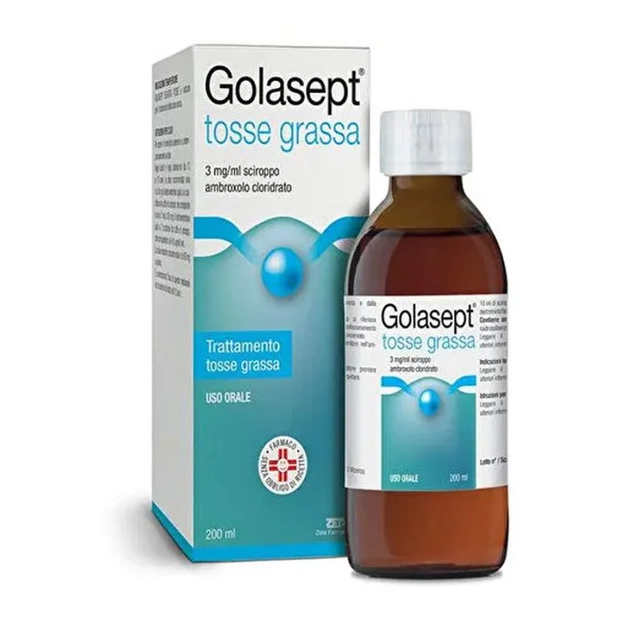 Golasept, Tosse Grassa 30 mg/10 ml Sciroppo, 200 ml