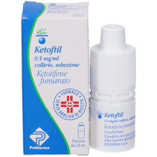 Ketoftil 0,05%, Collirio Soluzione, 10 ml