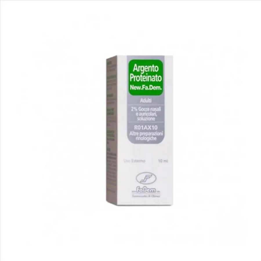 New Fa.Dem, Argento Proteinato 2%, 10 ml