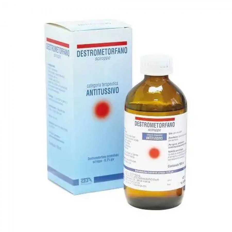 Destrometorfano Bromidrato Zeta 150ml - Sciroppo Antitosse Ad Alto Potenziale Sedativo