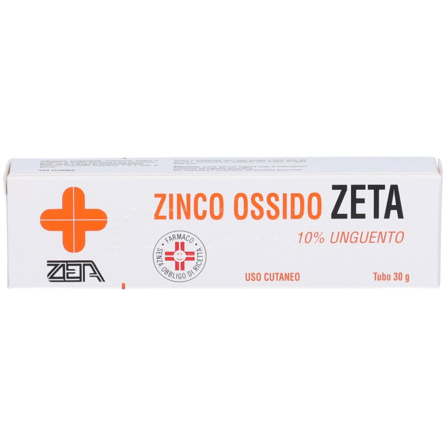 Zeta Farmaceutici, Zinco Ossido Zeta 10% Unguento, 30 g