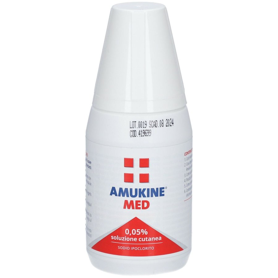 Amukine Med 0,05% Soluzione Cutanea, 250 ml