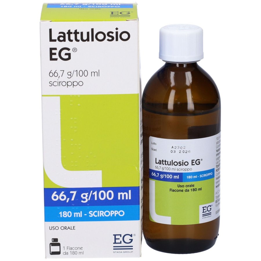 Lattulosio 66,7% Sciroppo, 180 ml Lattulosio 66,7% Sciroppo, 180 ml