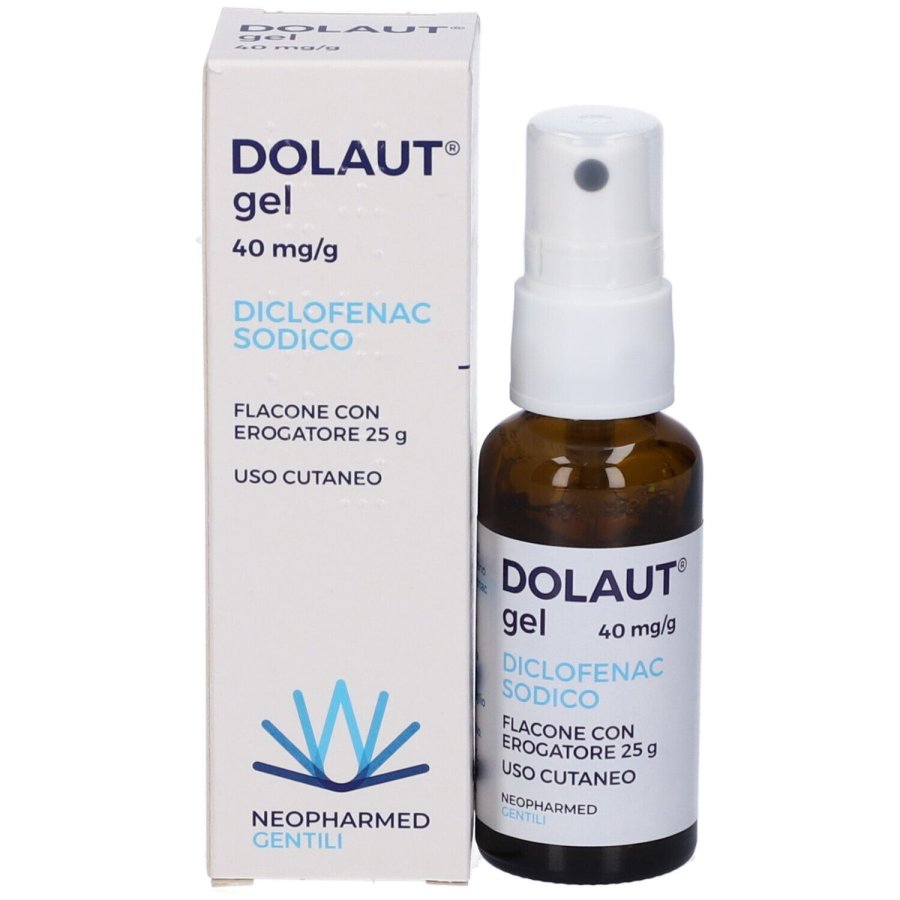 Dolaut 40 mg/g Gel Flacone Con Erogatore, 25 g