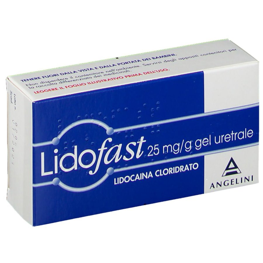Lidofast 2,5% Gel Uretrale, 15 g