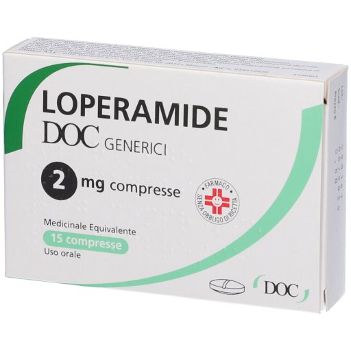 Loperamide 15 Compresse da 2mg - Controllo Efficace della Diarrea