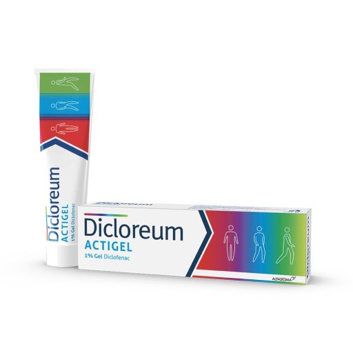 Dicloreum, Actigel, 1% 
