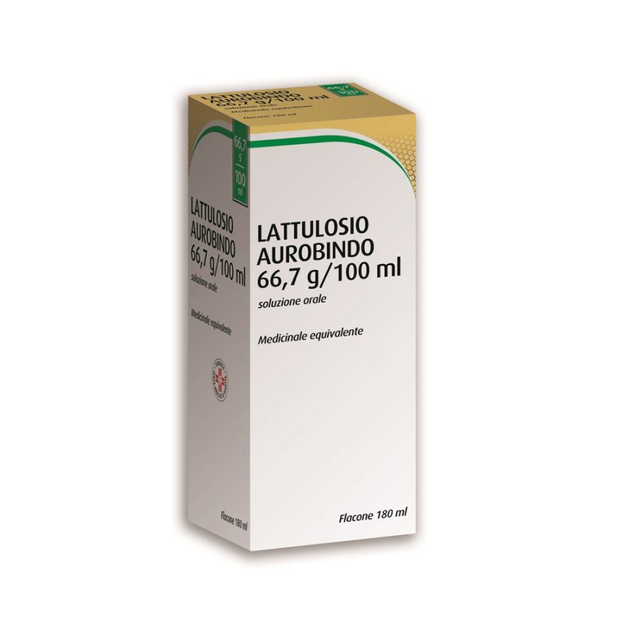 Aurobindo, Lattulosio 66,7 g/100 ml Soluzione Orale, 180 ml