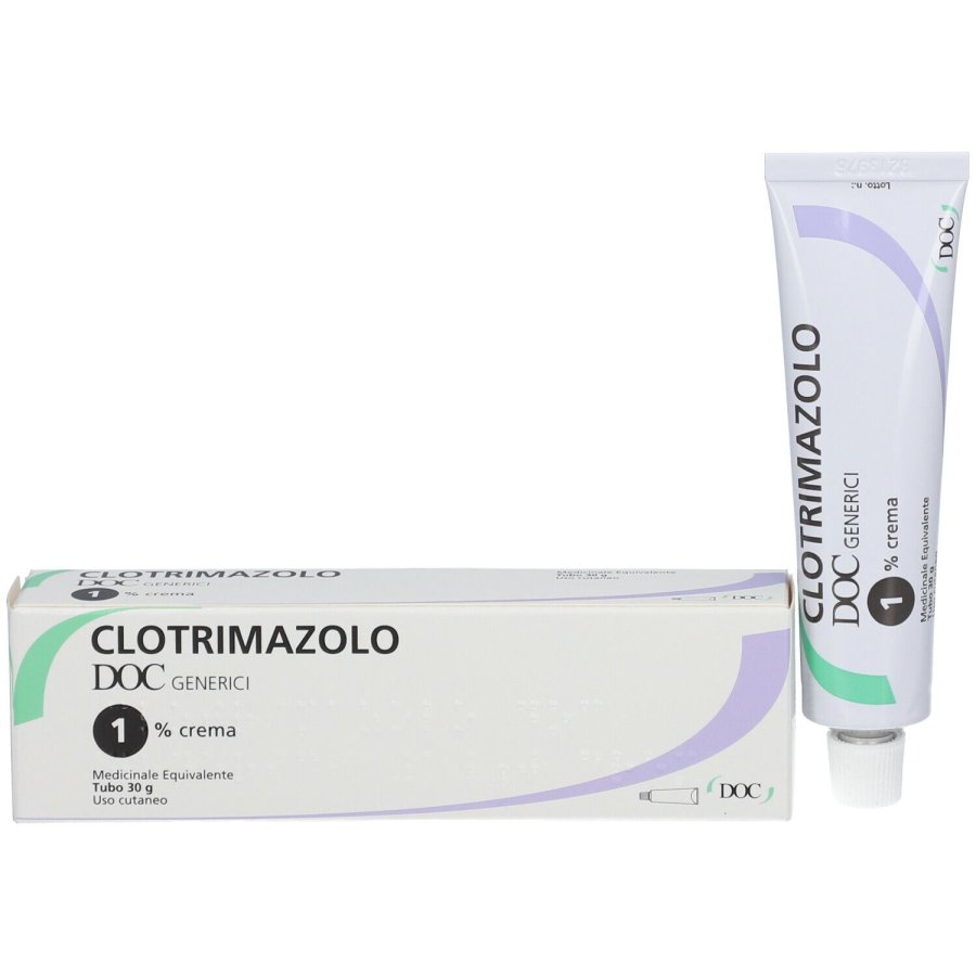 Clotrimazolo, DOC Crema 1%, 30 g