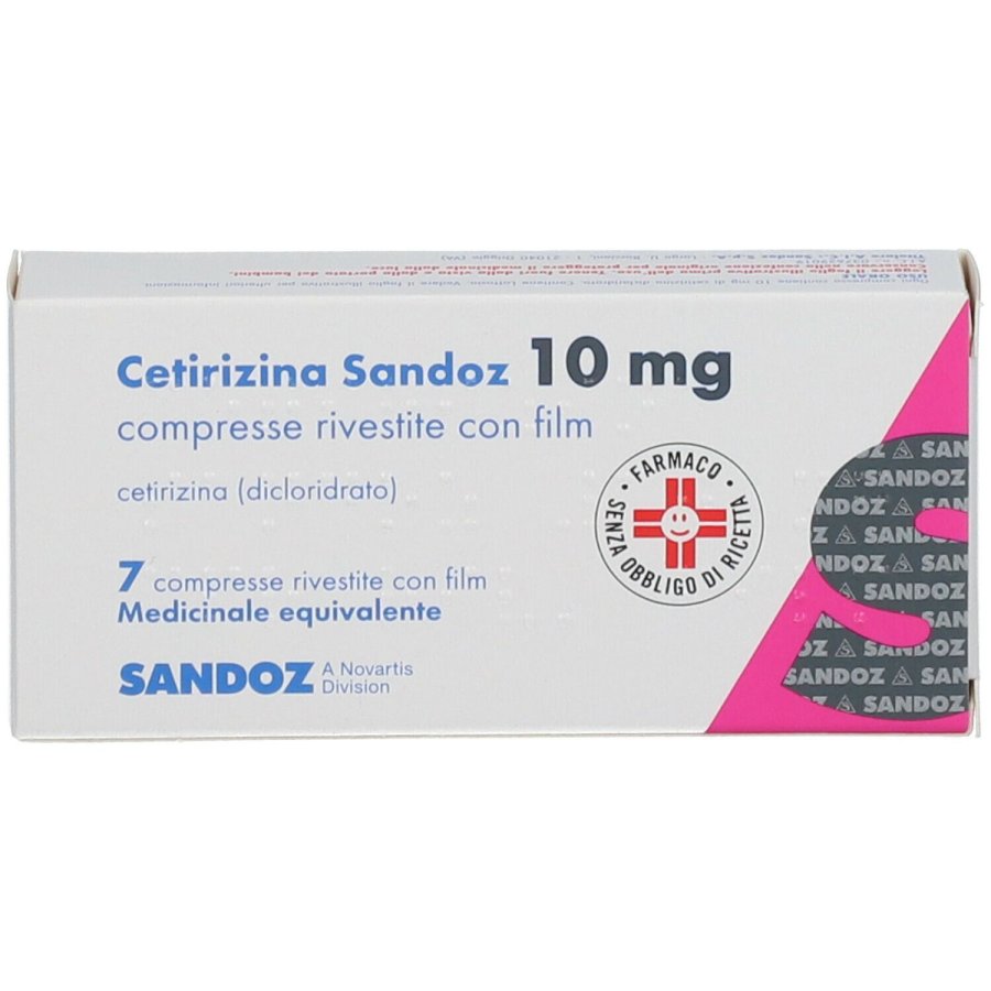Cetirizina Sandoz, 7 Compresse 