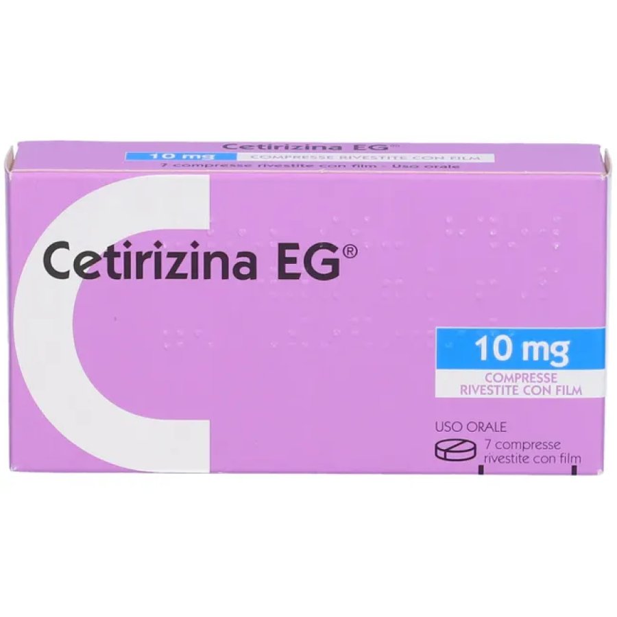 Cetirizina EG 10 mg, 7 Compresse