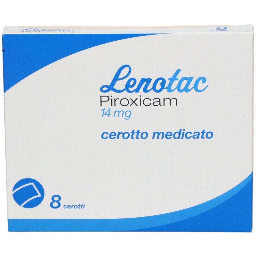 Lenotac 14 mg Cerotto Medicato, 8 Cerotti