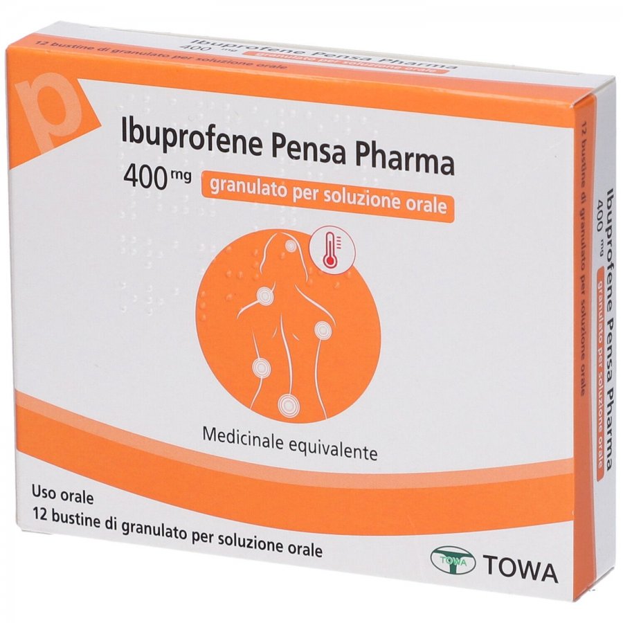 Ibuprofene Pensa Pharma 12 Buste 400mg