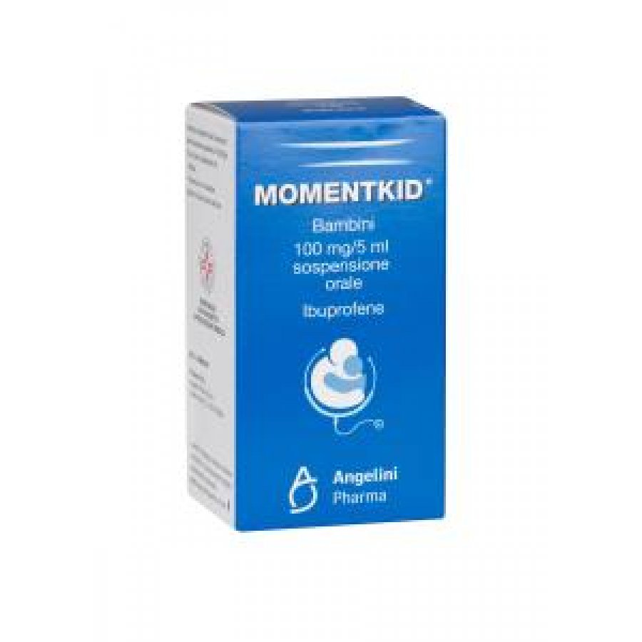 Momentkid Bambini Sospensione 150ml - Trattamento della Febbre e del Dolore per Bambini