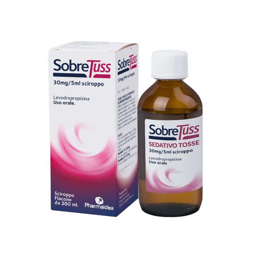Sobretuss Sedativo Tosse Secca Sciroppo, 200 ml Sobretuss Sedativo Tosse Secca Sciroppo, 200 ml