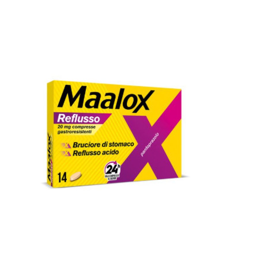 Maalox Reflusso Gastroresistenti, 14 Compresse