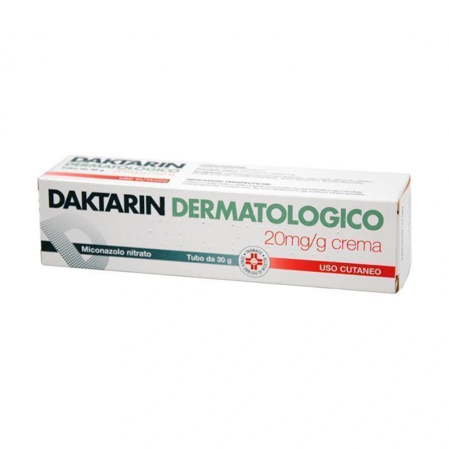 Daktarin Crema Dermatologica 2% 30g - Trattamento Efficace per Infezioni Cutanee da Funghi e Candida