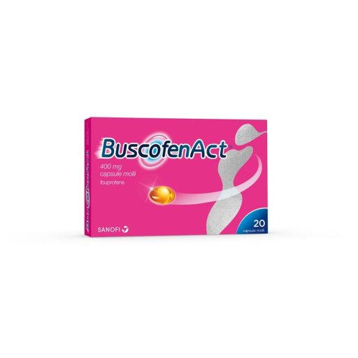 BuscofenAct, Ibuprofene 400 mg, 20 Capsule 