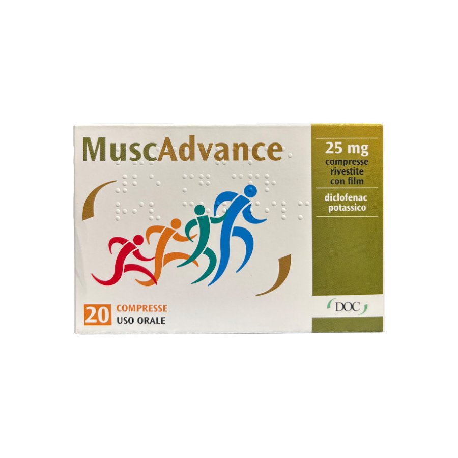 Muscadvance, 20 Compresse