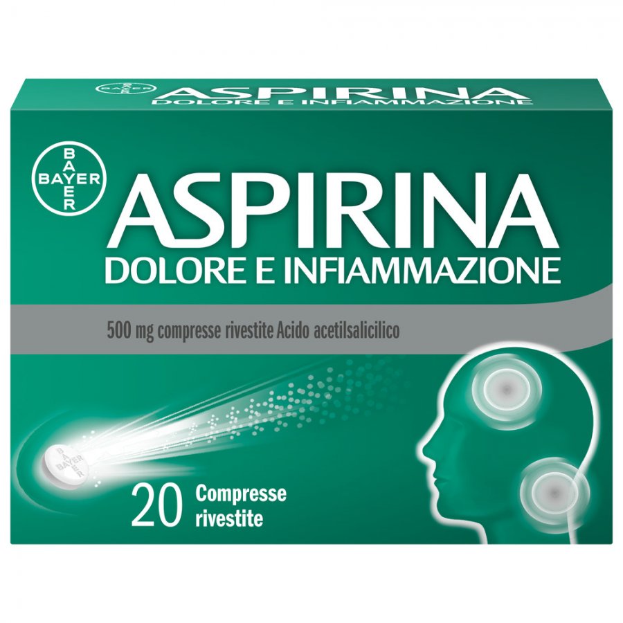 Aspirina Dolore e Infiammazione - 20 Compresse Rivestite