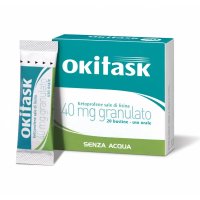 Dompé, Okitask Granulato 40mg Senza Acqua, 20 Bustine
