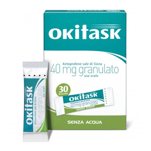 Dompé, Okitask Granulato 40mg, 30 Bustine