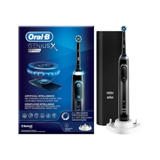 Oral-B - Genius X 20100S Spazzolino Elettrico Nero