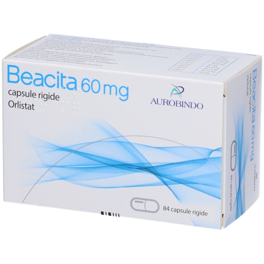 Aurobindo Pharma ,Beacita 60 mg Orlistat, 84 Capsule