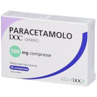 DOC Generici, Paracetamolo 500 mg, 30 Compresse