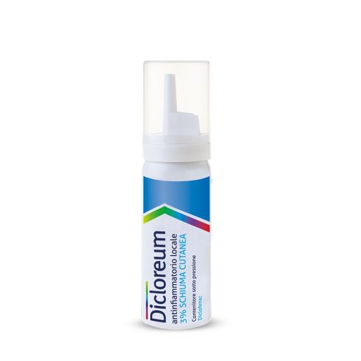 Dicloreum, Antinfiammatorio Locale, 3% Schiuma Cutanea