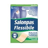 Salonpas Flessibile Empiastro, 5 Cerotti