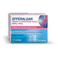 Efferalgan Febbre e Congestione, 10 Bustine
