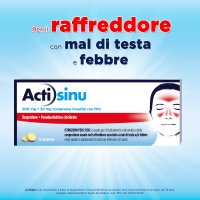 Actisinu 12 Compresse 200mg+30mg - Sollievo Congestione Nasale e Sintomi Influenzali