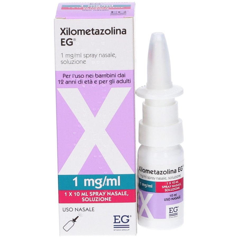 EG, Xilometazolina Spray Nasale 10 mg, 10 ml