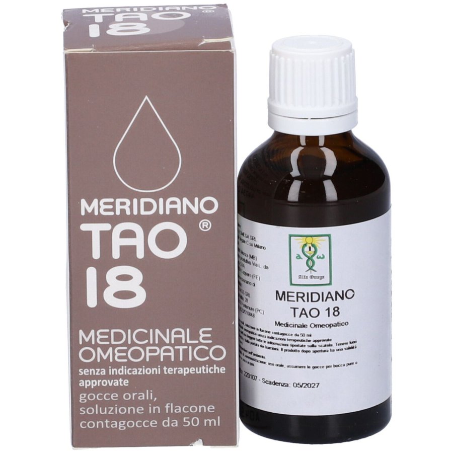 Meridiano Tao 18, Gocce Orali, 50 ml