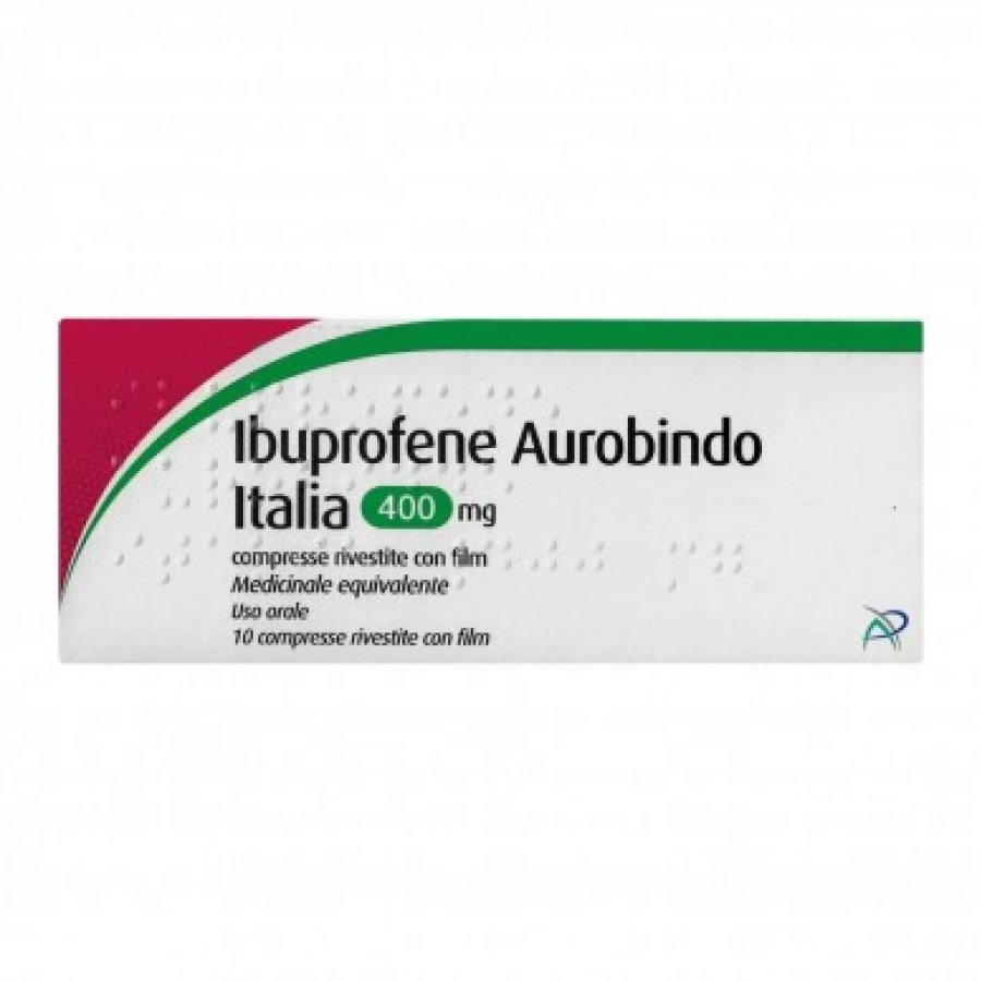 Aurobindo Pharma - Ibuprofene Aur 10Cpr Riv 400Mg