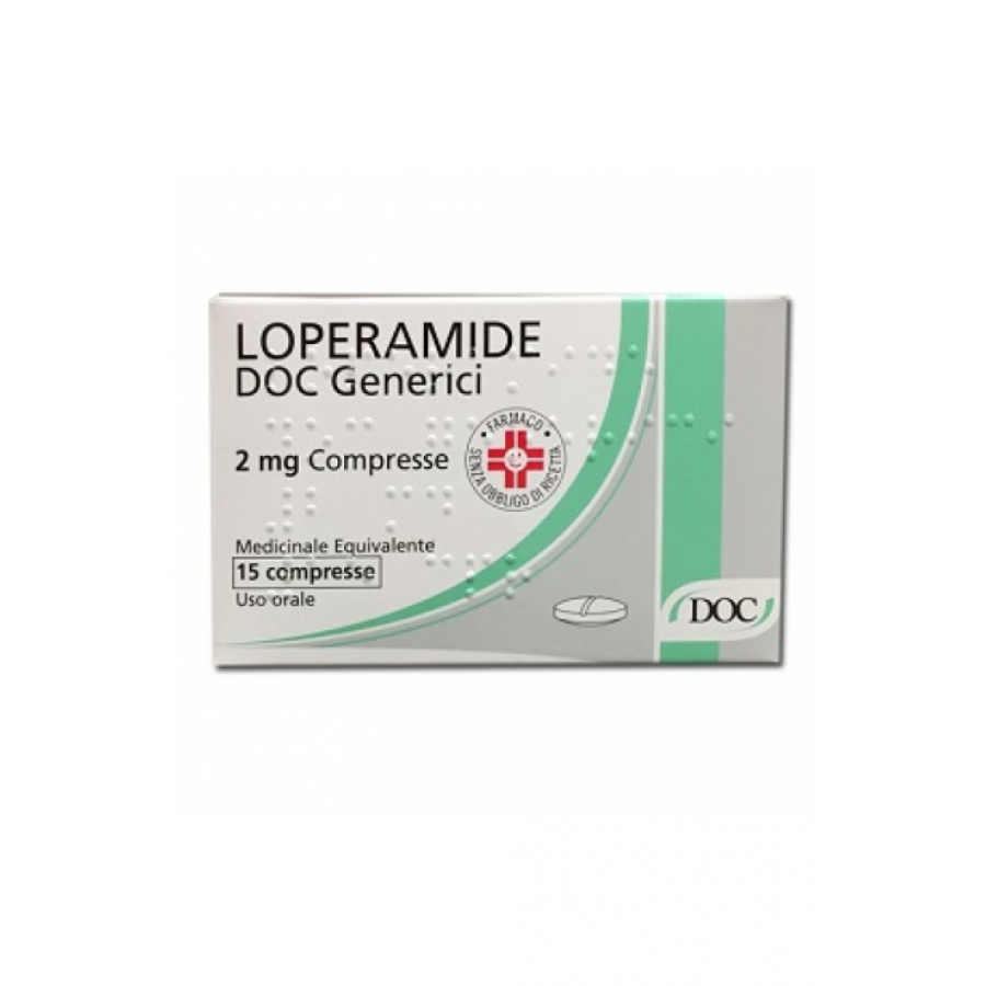 Loperamide 15 Capsule Rigide da 2 mg - Aurobindo Pharma - Trattamento della Diarrea Acuta