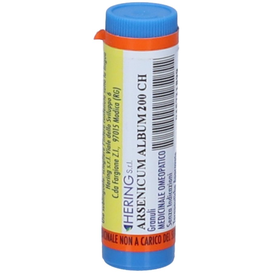 Hering Arsenicum Album N/F 200 CH Granuli Contenitore Monodose, 1G Hering Arsenicum Album N/F 200 CH Granuli Contenitore Monodose, 1G