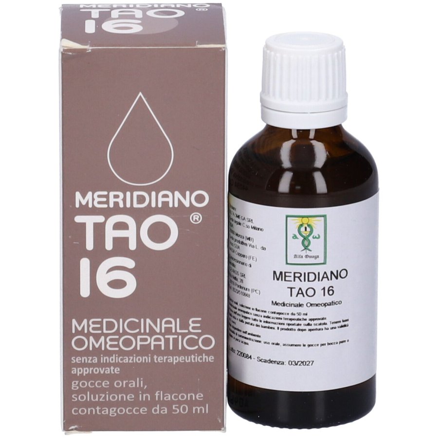 Meridiano Tao 16, gocce omeopatiche 50 ml