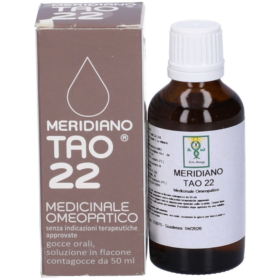 Meridiano Tao 22, Gocce 50 ml
