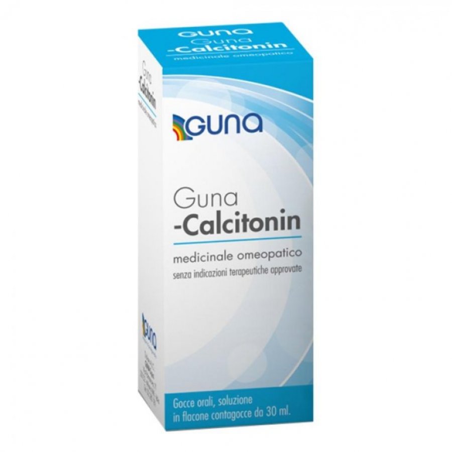 Guna-Calcitonin Gocce 30ml - Supporto per Osteoporosi e Metabolismo del Calcio