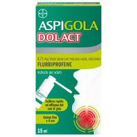 Aspi Gola DolAct, Spray Flurbiprofene 8,75 mg, 15 ml Aspi Gola DolAct, Spray Flurbiprofene 8,75 mg, 15 ml