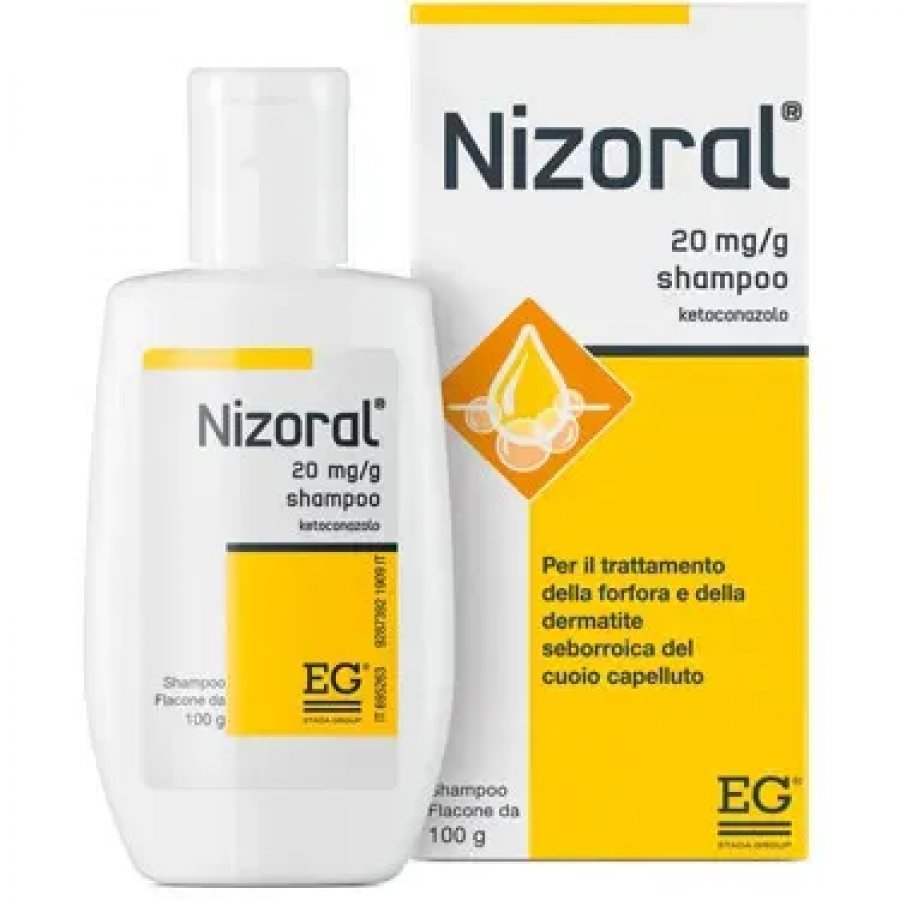 Nizoral Shampoo 100g - Trattamento per Forfora e Dermatite Seborroica